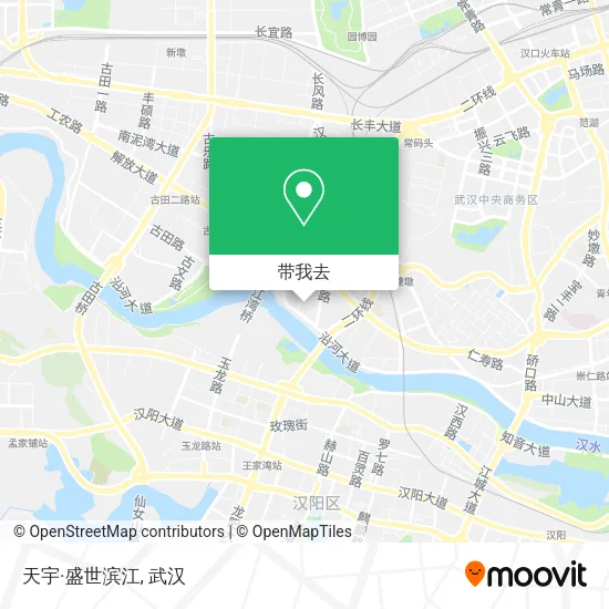 天宇·盛世滨江地图