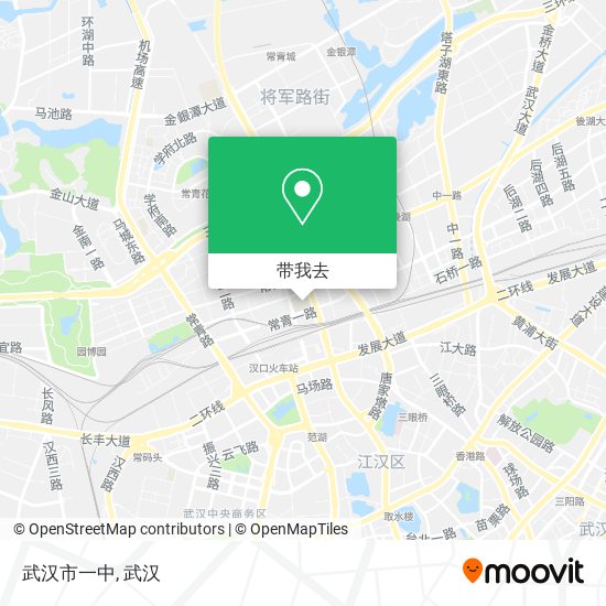 武汉市一中地图
