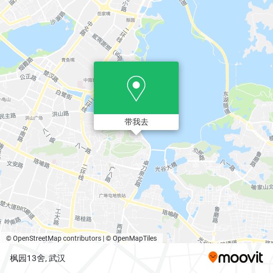 枫园13舍地图