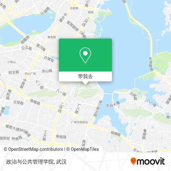 政治与公共管理学院地图