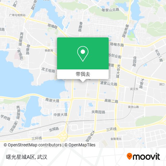 曙光星城A区地图