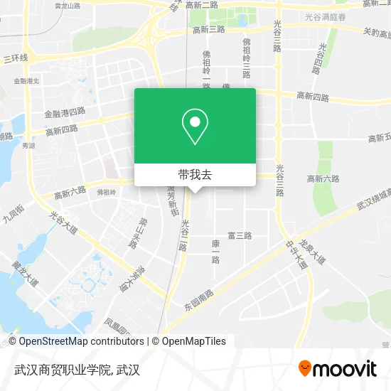 武汉商贸职业学院地图