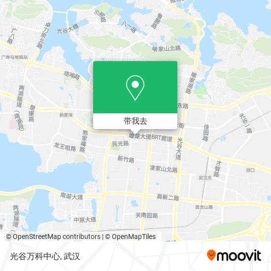 光谷万科中心地图