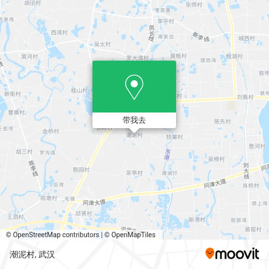 潮泥村地图