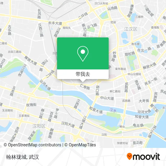 翰林珑城地图