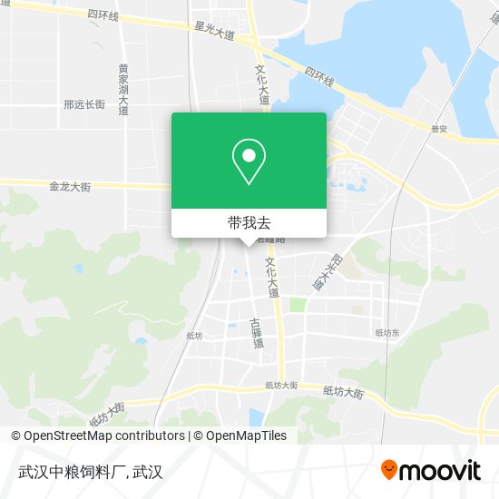 武汉中粮饲料厂地图