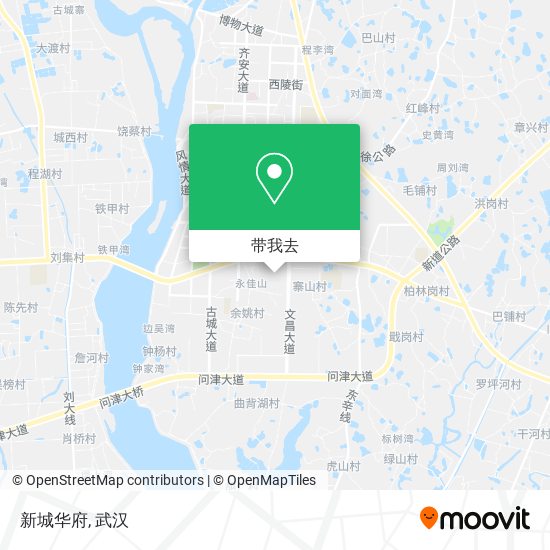 新城华府地图