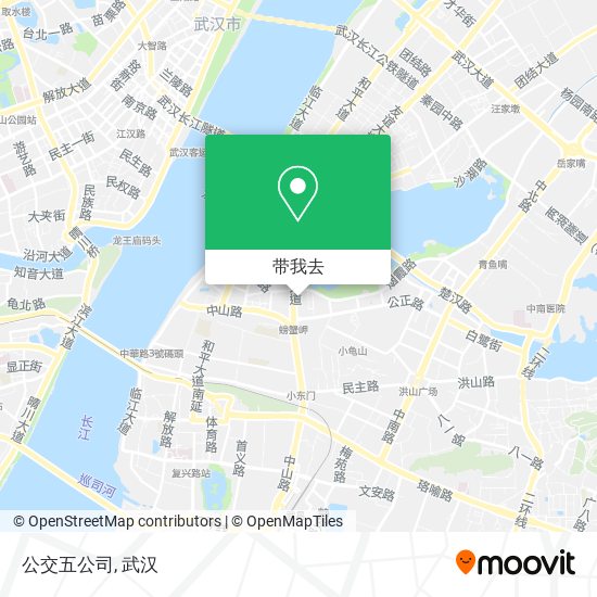 公交五公司地图