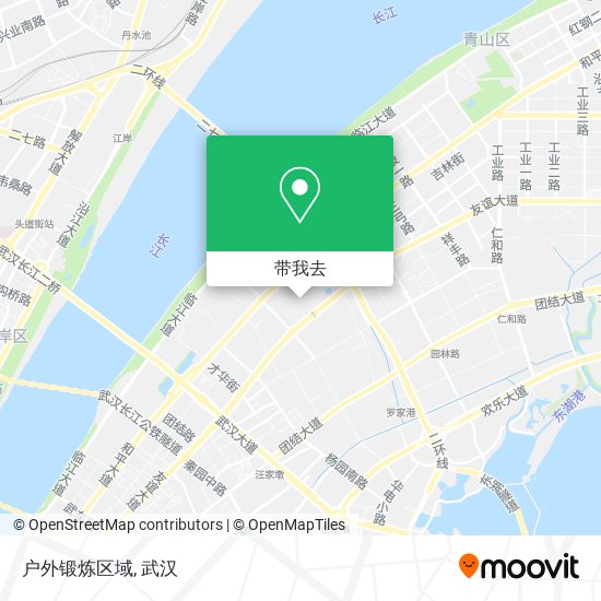户外锻炼区域地图