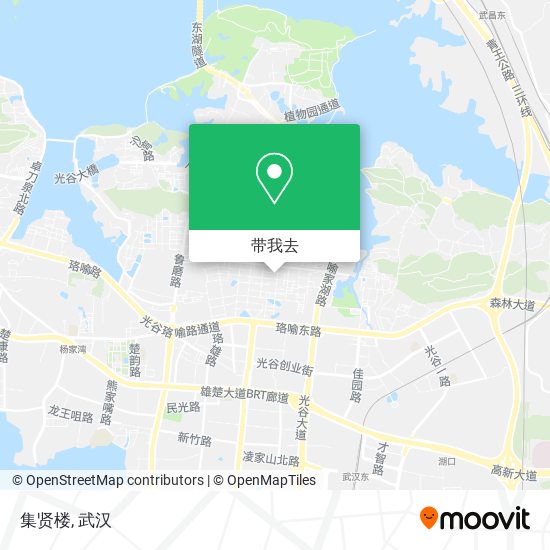 集贤楼地图