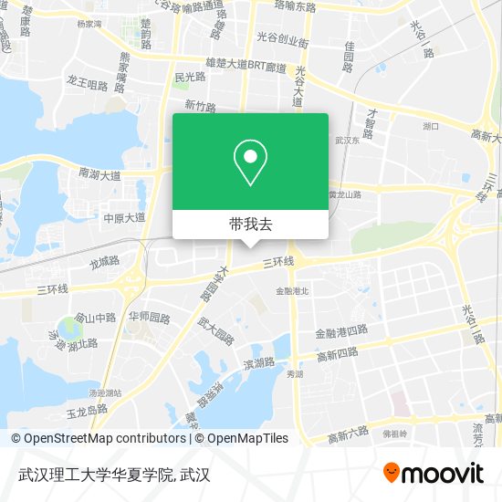 武汉理工大学华夏学院地图