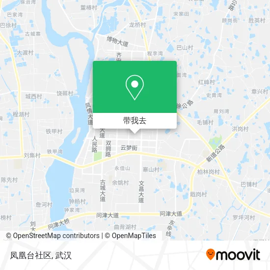 凤凰台社区地图
