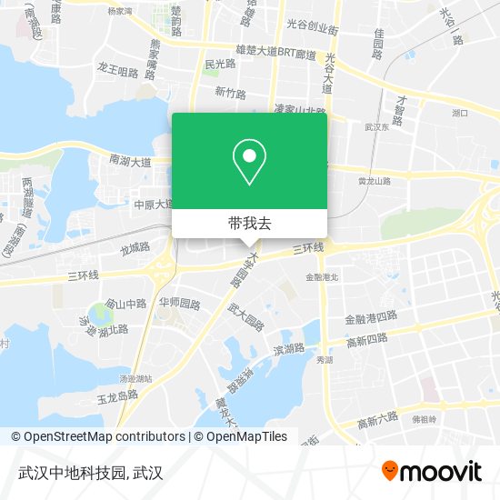 武汉中地科技园地图