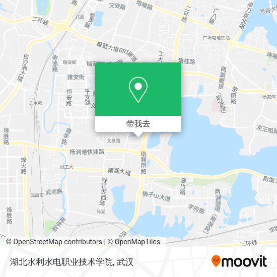 湖北水利水电职业技术学院地图