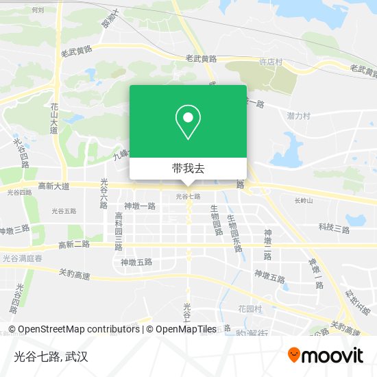 光谷七路地图