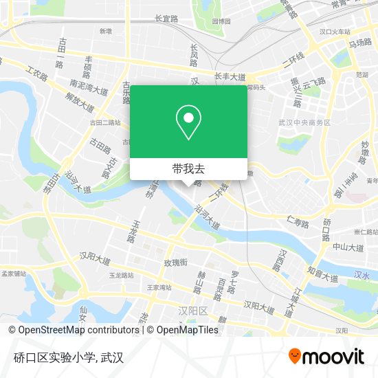 硚口区实验小学地图