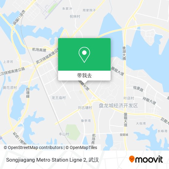 Songjiagang Metro Station Ligne 2地图