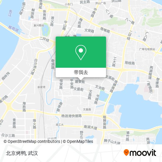 北京烤鸭地图