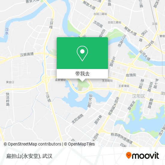 扁担山(永安堂)地图