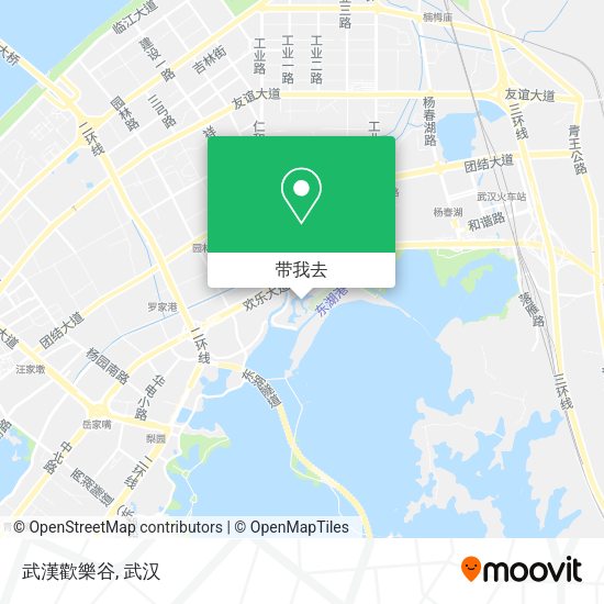武漢歡樂谷地图