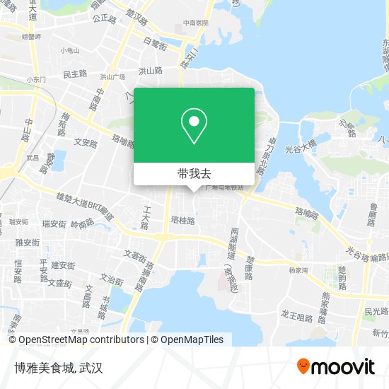 博雅美食城地图