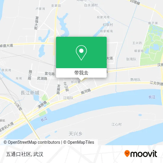 五通口社区地图