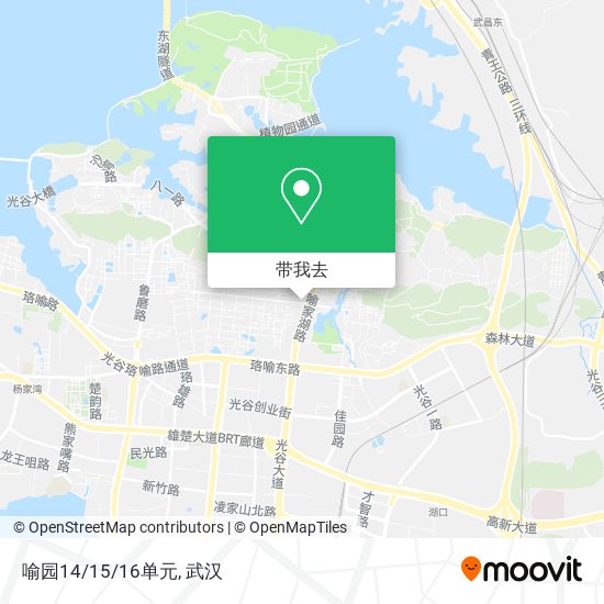 喻园14/15/16单元地图