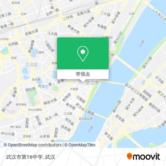 武汉市第16中学地图