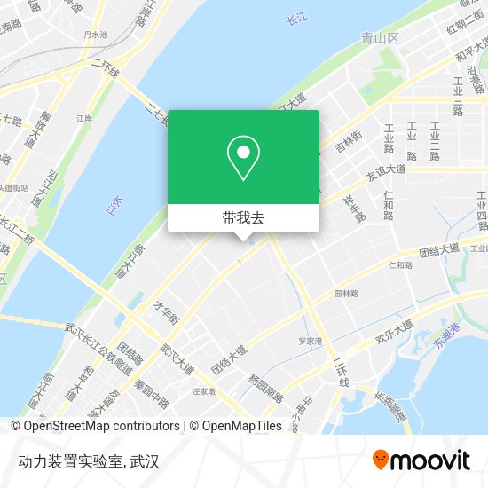 动力装置实验室地图