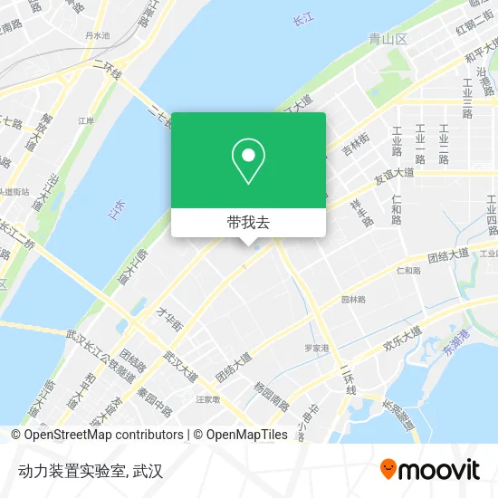 动力装置实验室地图