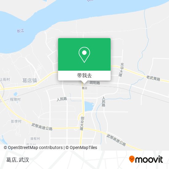 葛店地图