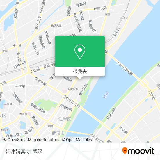 江岸清真寺地图