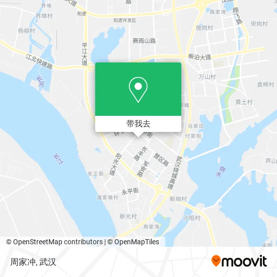 周家冲地图