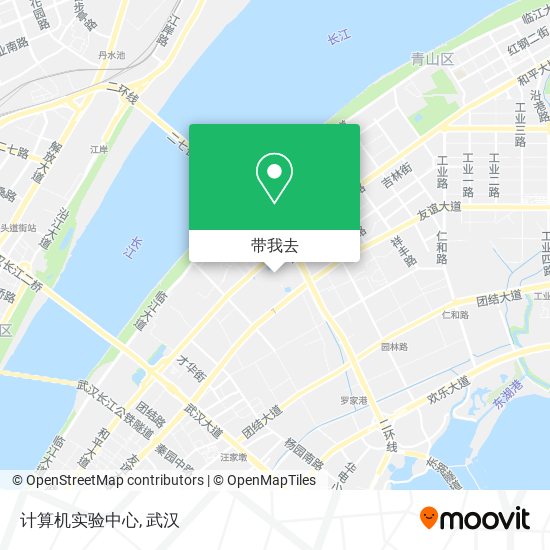 计算机实验中心地图