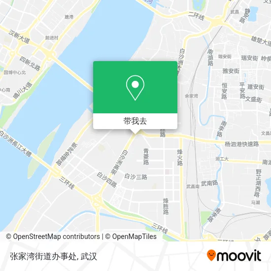 张家湾街道办事处地图