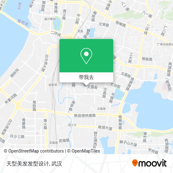 天型美发发型设计地图