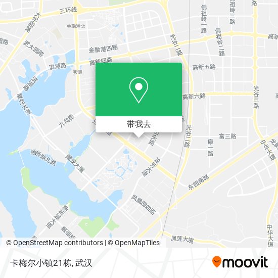 卡梅尔小镇21栋地图