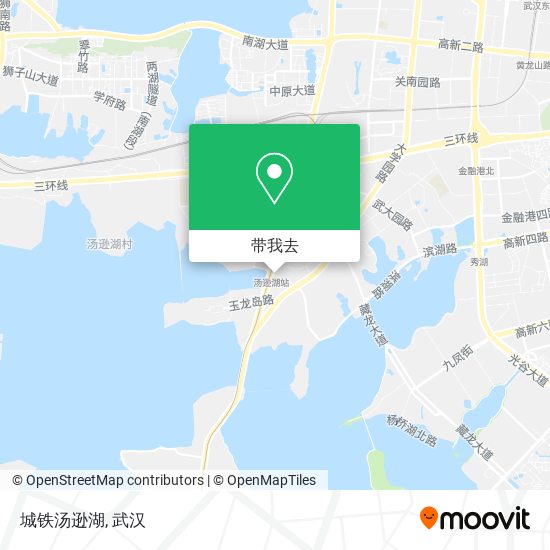 城铁汤逊湖地图