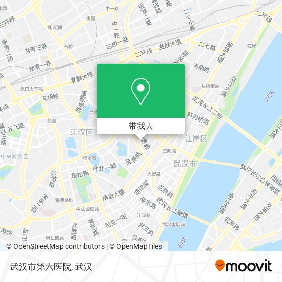 武汉市第六医院地图