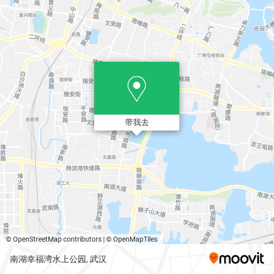 南湖幸福湾水上公园地图