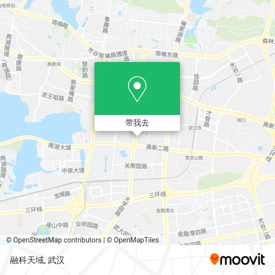 融科天域地图