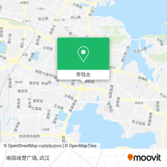 南国雄楚广场地图