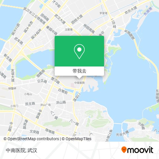 中南医院地图