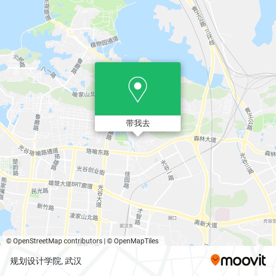 规划设计学院地图