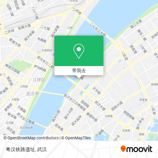 粤汉铁路遗址地图