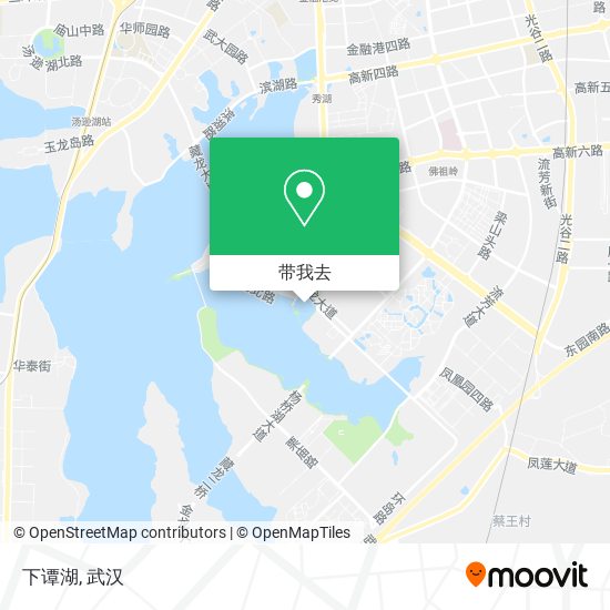 下谭湖地图