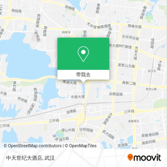 中天世纪大酒店地图