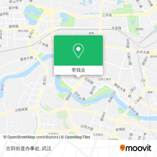 古田街道办事处地图