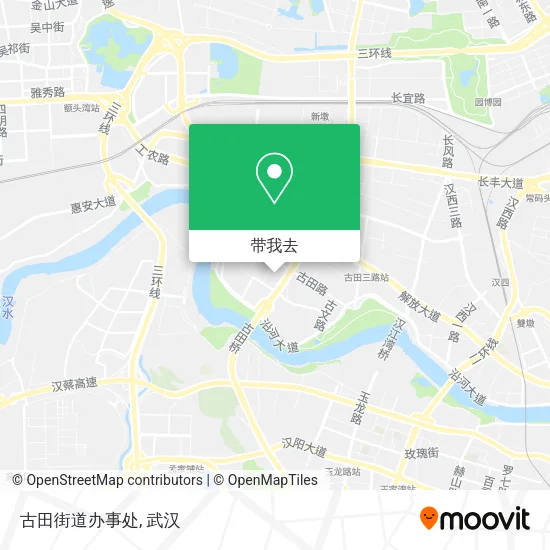 古田街道办事处地图