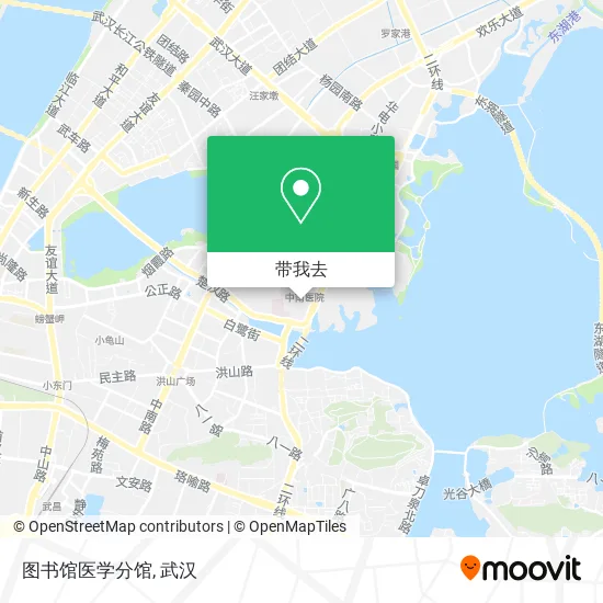图书馆医学分馆地图